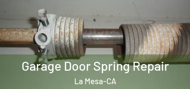  Garage Door Spring Repair La Mesa-CA