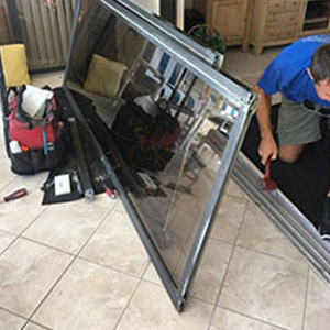 sliding glass door frame repair La Mesa